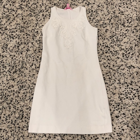 Lilly Pulitzer Dresses & Skirts - Lilly Pulitzer Foster Shift Dress White